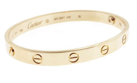lock bracelet cartier